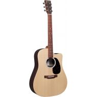 Martin Guitar X Series DC-X2E Acoustic-Electric Guitar with Gig Bag, Sitka Spruce and KOA Pattern High-Pressure Laminate, D-14 Fret, Performing Artist Neck Shape
