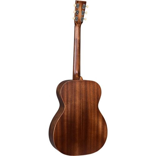  Martin Guitar 000-15M StreetMaster with Gig Bag, Acoustic Guitar for the Working Musician, Mahogany Construction, Distressed Satin Finish, 000-14 Fret, and Low Oval Neck Shape