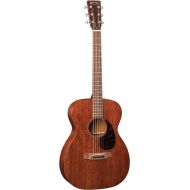 Martin Guitar 00-15M with Gig Bag, Acoustic Guitar for the Working Musician, Mahogany Construction, Satin Finish, 00-14 Fret, and Low Oval Neck Shape