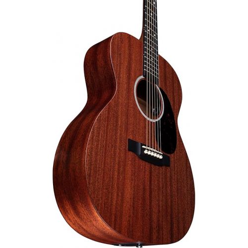  Martin Guitar Road Series 000-10E Acoustic-Electric Guitar with Gig Bag, Sapele Wood Construction, 000-14 Fret and Performing Artist Neck Shape with High-Performance Taper