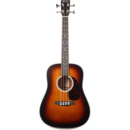  Martin D Jr-10E Acoustic-electric Bass Guitar - Burst