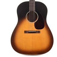 Martin Guitar DSS-17 Acoustic Guitar with Soft-Shell Case, Sitka Spruce and Mahogany Construction, Satin Finish, 000-14 Fret Slope Shoulder, and Modified Low Oval Neck Shape, Whiskey Sunset