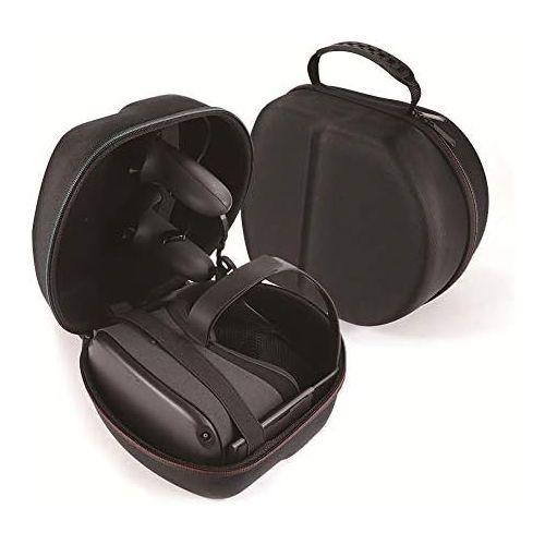  [아마존베스트]MASiKEN Hard EVA Case for Oculus Quest All-in-one VR Gaming Headset，Oculus Quest Travel Carrying Case (Black+Black)