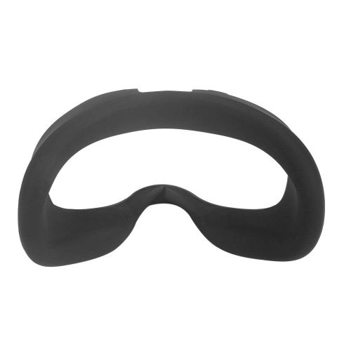  MASiKEN Face Mask for Oculus Quest, Professional Silicone Face Cover, Face Pad Sweatproof Lightproof Washable (Black)