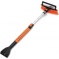 [아마존핫딜][아마존 핫딜] MATCC Car Snow Brush Removal Extendable with Squeegee and Ice Scraper Detachable Snow Mover for Car Auto SUV Truck Windshield Windows