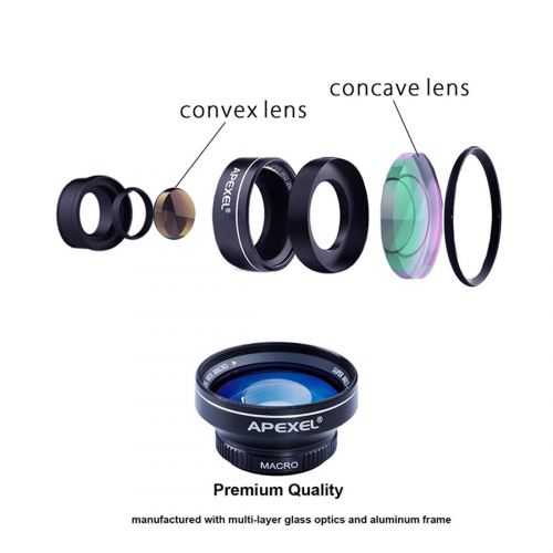  MATCHANT Phone Camera Lens Green Coating, 0.63x Wide Angle Lens, 12.5X Macro Lens for iPhoneSamsungAndroidMost Smartphones and Tablets