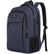 [아마존 핫딜]  [아마존핫딜]MATEIN Laptop Backpack with USB Charging Port,Slim Travel Backpack with Laptop Compartment for Men and Women,Water Resistant College School BookBag Computer Bag for Girls and Boys Fits 15