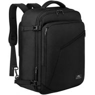 [아마존 핫딜] [아마존핫딜]MATEIN Matein Carry on Backpack, Extra Large Travel Backpack Expandable Flight Approved Weekender Bag for Men and Women, Water Resistant Lightweight Daypack for Airplane 40L, Black