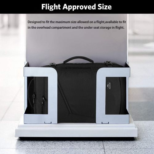  [아마존 핫딜] [아마존핫딜]MATEIN Matein Carry on Backpack, Extra Large Travel Backpack Expandable Flight Approved Weekender Bag for Men and Women, Water Resistant Lightweight Daypack for Airplane 40L, Black