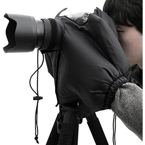  Matin Dslr Camera Video 200mm Lens Deluxe Rain Snow Warm Padded Cover Protector Professional Bag Black