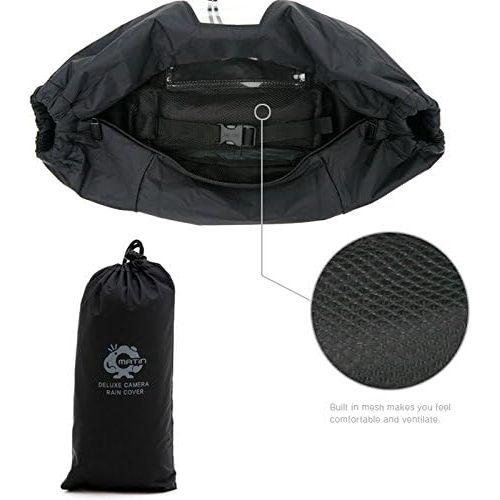  Matin Dslr Camera 300mm Long Lens Deluxe Rain Cover Pouch Professional Bag Black