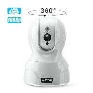 Baby Monitor Wireless Security Camera - MATOP 1080P HD Cloud Home Security Camera IP Camera Pan/Tilt/Zoom WiFi/Ethernet 2 Way Audio with Motion Detection Night Vision for Baby/Elde