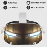 [아마존베스트]MATTAY Oculus Quest 2 VR Headset and Controller Sticker, Vinyl Decal Skin for VR Headset and Controller, Virtual Reality Protective Accessories - Iron Eye