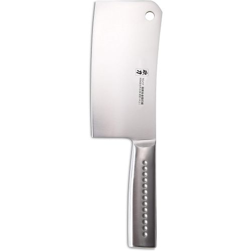  [아마존베스트]MATTSTONE HILL SINCE 1979 MATTSTONE HILL Meat Cleaver 7 Inch, Professional Heavy Duty Bone Chopper, Full Tang Forged 7Cr17Mov Carbon Steel Blade with Ergonomic 304 Stainless Steel Handle