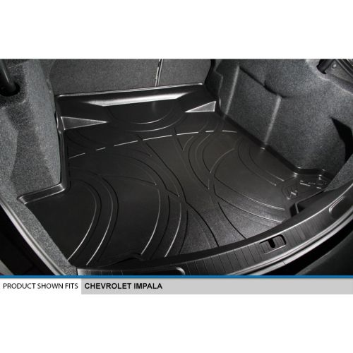  MAX LINER D0157 All Weather Custom Fit Cargo Trunk Liner Floor Mat Black for 2014-2019 Chevrolet Impala