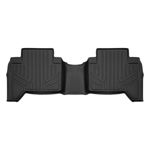  MAXLINER Floor Mats 2nd Row Liner Black for 2016-2018 Toyota Tacoma Double Cab