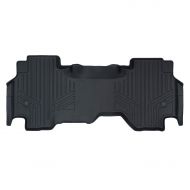 MAX LINER SMARTLINER Floor Mats 2nd Row Liner Black for 2019 Ram 1500 Quad Cab with 1st Row Captain Seat or Bench Seats