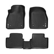 MAX LINER MAXLINER Floor Mats 2 Row Liner Set Black for 2013-2016 Chevrolet Malibu