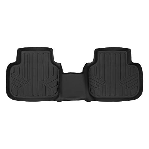  MAXLINER Floor Mats 2nd Row Liner Black for 2012-2018 Dodge Journey