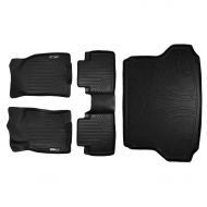 MAX LINER A0151/B0151/D0151 Custom Fit Floor Mats and Cargo Liner Set Black for 2014-2019 Nissan Rogue Without 3rd Row Seats
