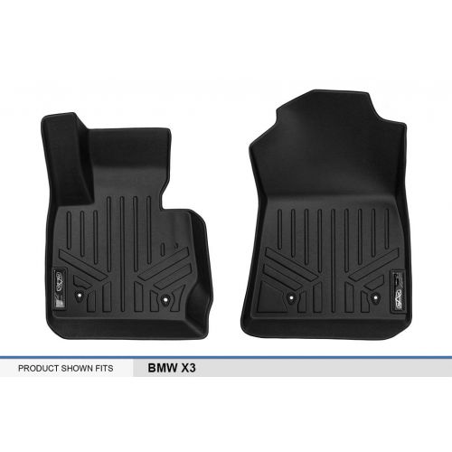  MAX LINER SMARTLINER Floor Mats 1st Row Liner Set Black for 2011-2017 BMW X3