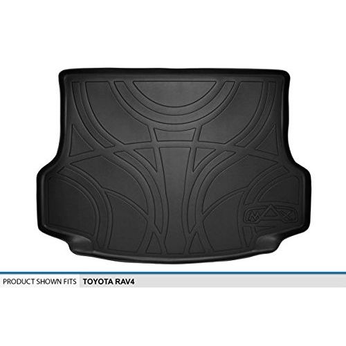  MAX LINER SMARTLINER All Weather Cargo Liner Floor Mat Black for 2013-2018 Toyota RAV4 (No EV Electric models)