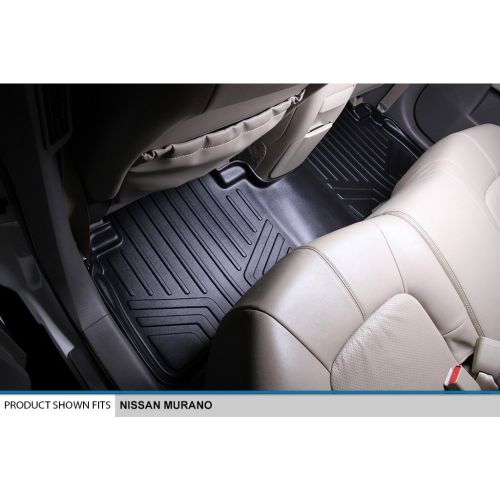  MAX LINER SMARTLINER Floor Mats and Cargo Liner Set Black for 2015-2017 Nissan Murano