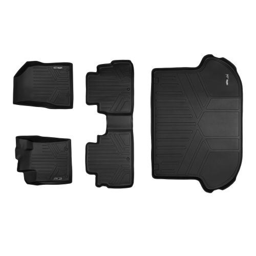  MAX LINER SMARTLINER Floor Mats and Cargo Liner Set Black for 2015-2017 Nissan Murano