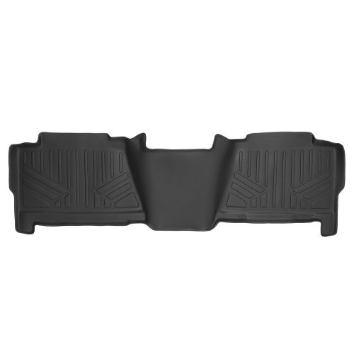  MAX LINER SMARTLINER Floor Mats 2nd Row Liner Black for 2001-2006 Chevrolet/GMC/Cadillac Pick-Up and SUV - 2007 Classic Truck Models