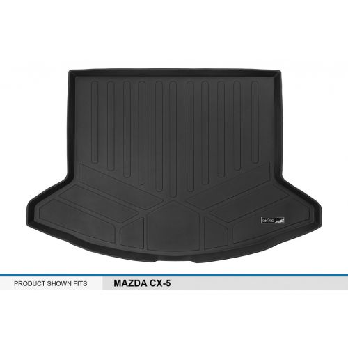  MAX LINER SMARTLINER All Weather Cargo Trunk Liner Floor Mat Black for 2017-2018 Mazda CX-5