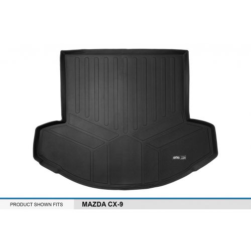 MAX LINER SMARTLINER All Weather Cargo Liner Floor Mat Behind 2nd Row Black for 2016-2018 Mazxda CX-9
