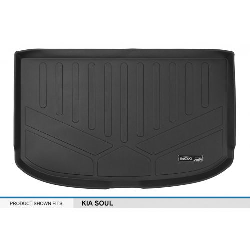  MAXLINER All Weather Cargo Liner Floor Mat Black for 2014-2018 Kia Soul/Soul EV