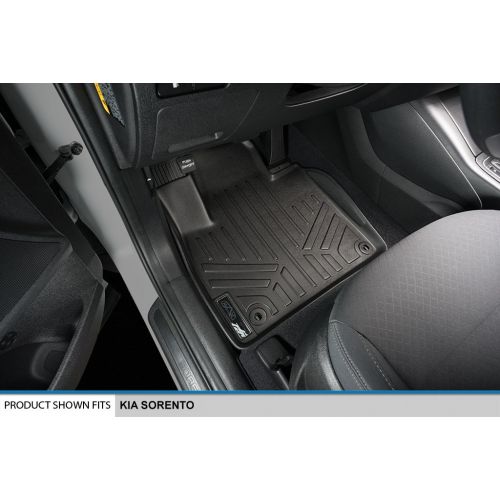  MAXLINER Floor Mats 1st Row Liner Set Black for 2016-2019 Kia Sorento (All Models)