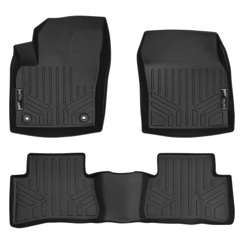  MAX LINER SMARTLINER Floor Mats 2 Row Liner Set Black for 2018 Toyota C-HR