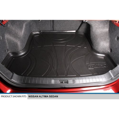  MAX LINER SMARTLINER Floor Mats and Cargo Liner Set Black for 2013-2018 Nissan Altima Sedan (Manufactured After Nov. 2012)