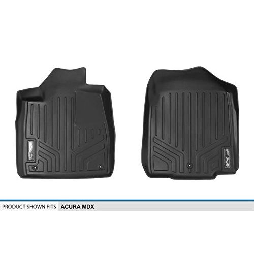  MAX LINER SMARTLINER Floor Mats 1st Row Liner Set Black for 2007-2013 Acura MDX