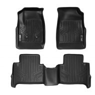 MAX LINER MAXFLOORMAT Floor Mats for Chevy Colorado/GMC Canyon (2015) Crew Cab Complete Set (Black)