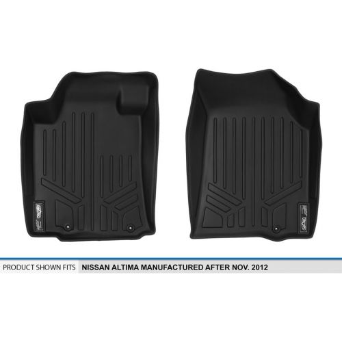  MAX LINER MAXLINER Floor Mats 1st Row Liner Set Black for 2013-2018 Nissan Altima Sedan (Manufactured After Nov. 2012)