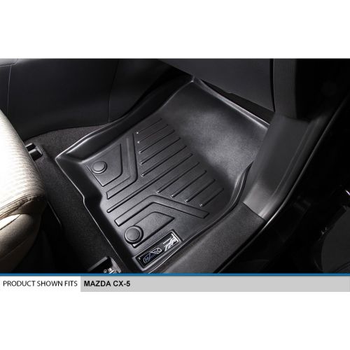  MAX LINER SMARTLINER Floor Mats 2 Row Liner Set Black for 2013-2016 Mazda CX-5