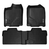 MAX LINER SMARTLINER Floor Mats 2 Row Liner Set Black for 2011-2014 Ford Edge / 2011-2015 Lincoln MKX