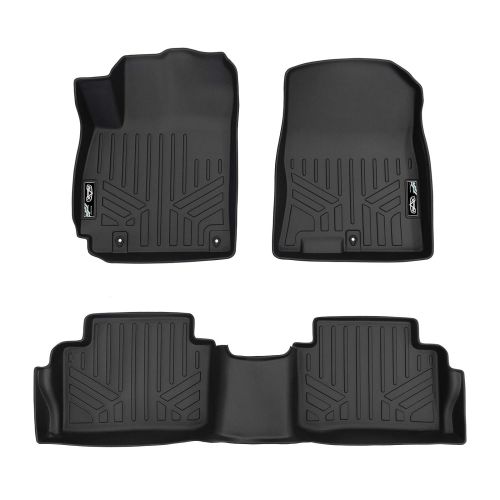  MAX LINER MAXLINER Floor Mats 2 Row Liner Set Black for 2018-2019 Hyundai Kona