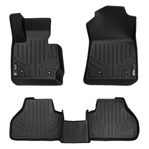  MAX LINER SMARTLINER Floor Mats 2 Row Liner Set Black for 2011-2017 BMW X3