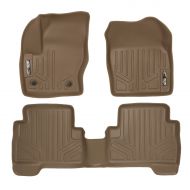 MAX LINER A1115/B1115 Custom Fit Floor Mats 2 Row Liner Set Tan for 2013-2019 Ford Escape/C-Max