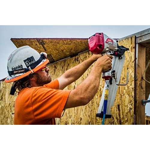  MAX USA CORP. MAX USA CORP SuperFramer SN883RH3 21 Degree Framing Full Round Head Stick Nailer up to 3-1/4