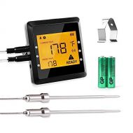 MAXAID Digital Meat Thermometer for Grilling, Bluetooth Wireless Cooking Thermometer with 6 Probes Ports, Dual Probes Kitchen Thermometer for BBQ Smoker Oven Grill, Instant-read Food ther