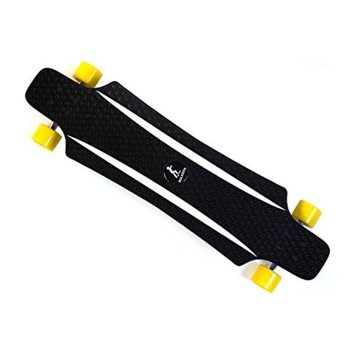  MAXOfit IHR PARTNER FUER SPORT UND FREIZEIT MAXOfit Kunststoff Longboard XP 5.0, 92 cm, extrem robust, sehr gut lenkbar & allwettertauglich