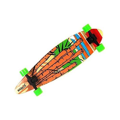  MAXOfit IHR PARTNER FUER SPORT UND FREIZEIT Longboard MAXOfit No. 05 Cartoon, 84 cm, 7 Schichten Ahorn, Drop Down