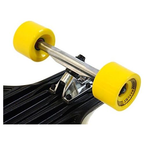  MAXOfit IHR PARTNER FUER SPORT UND FREIZEIT MAXOfit Kunststoff Longboard XP 5.0, 92 cm, extrem robust, sehr gut lenkbar & allwettertauglich