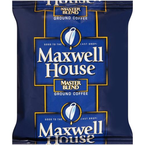  Maxwell House Master Blend Medium Roast Ground Coffee (1.1 oz Bags, Pack of 42)