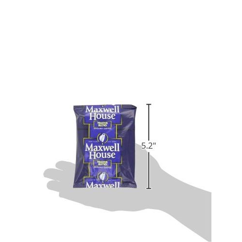  Maxwell House Master Blend Medium Roast Ground Coffee (1.25 oz Bags, Pack of 42)